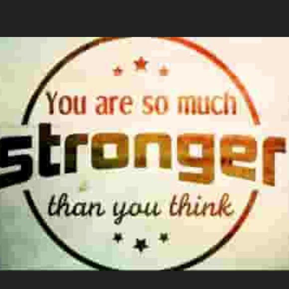 Striped hat with floral painted detail - Picture 2 of 3